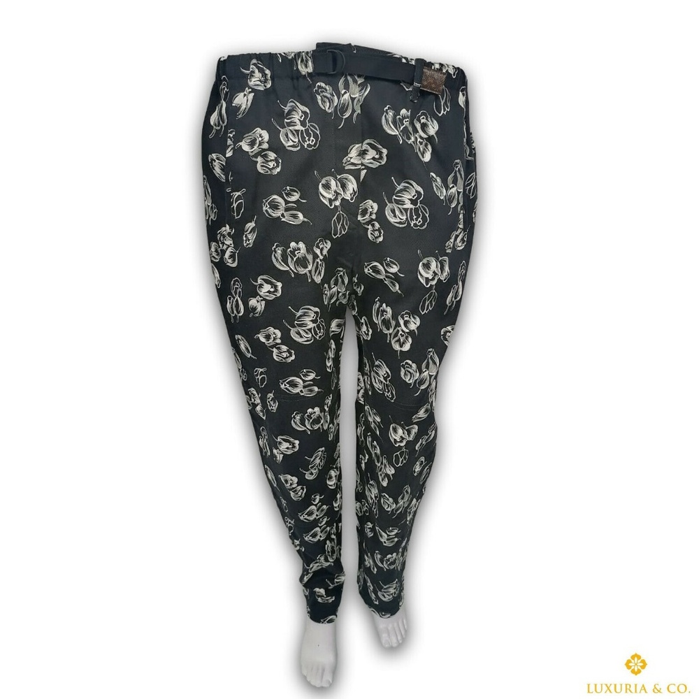 Authentic Louis Vuitton All Over Tulip Denim Pants